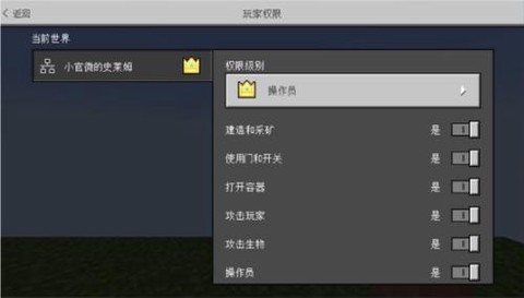 我的世界怎么给人权限